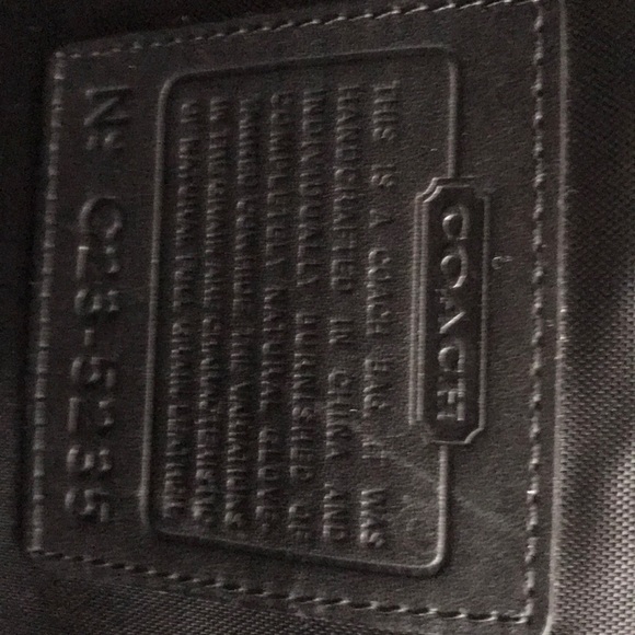 Black Coach briefcase - Picture 3 of 4